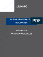 Actos Procesales y Nulidades M1