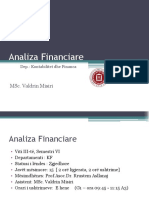 Analiza Financiare - Hyrje