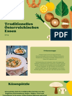 Green and White Illustrative Food Daily Weekly Monthly Planner Planner Presentation