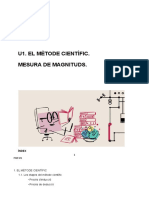 U1. El Mètode Científic. Mesura de Magnituds APUNTS