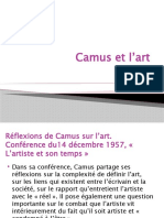 Camus Et L'art 2022