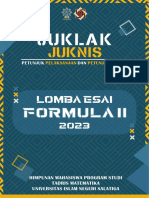 Juklak-Juknis Formula II Tahun 2023