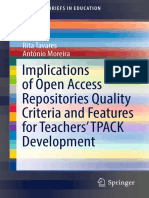 Implications of Open Access Repositories Quality Criteria and Features For Teachers' TPACK Development