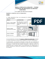 Anexo 3 - Matriz de Selección