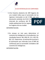 Ejercicios Intervalos de Confianza - 19 Mayo Del 2023 Grupo A