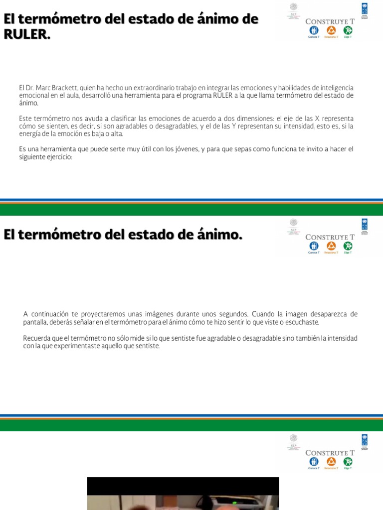 El Termometro Del Estado de Ánimo de Ruler | PDF