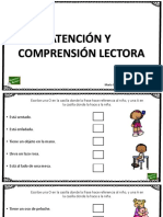 Atencion y Comprension Lectora