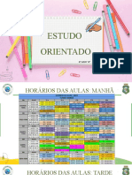 AULA 2 ESTUDO ORIENTADO 2 ANO A SEXTA TARDE