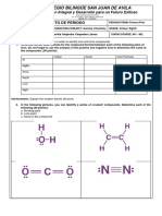 PLAN DE MEJORAMIENTO Primer Periodo Química Octavo 2023