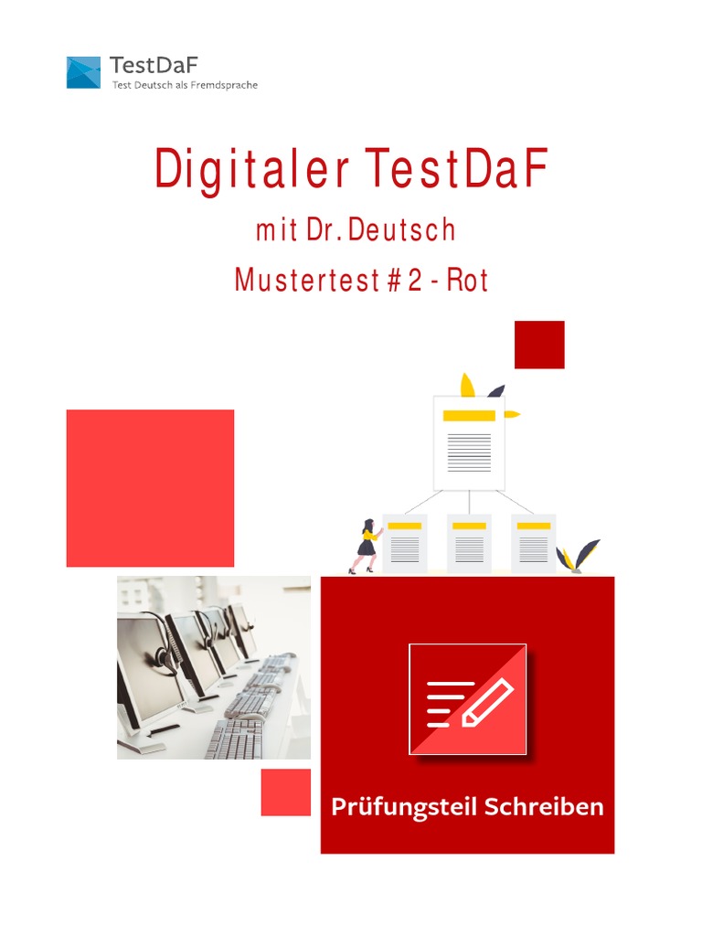 Digitaler TestDaF. SA. MT2 - Rot | PDF