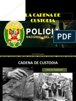 Cadena de Custodia