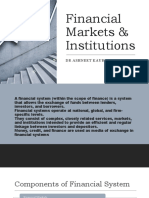 L-1 Financial Markets & Institutions