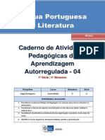 Autorregulada 1ª Série 4º Bim