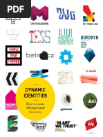 DYNAMIC IDENTITIES How To Create A Living Brand