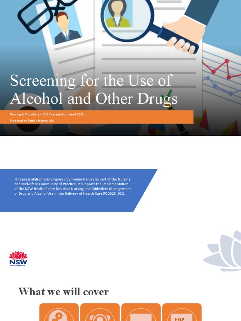 Screening For Aod Use Nursing | PDF | Substance Abuse | Substance ...