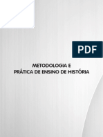Livro Didático Metologia e Prática Do Ensino Da História