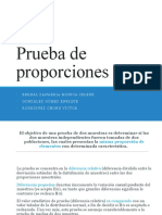 Prueba de Proporciones de Dos Muestras