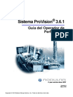 ProVision3.6.1 Drill Operator Guide Spanish