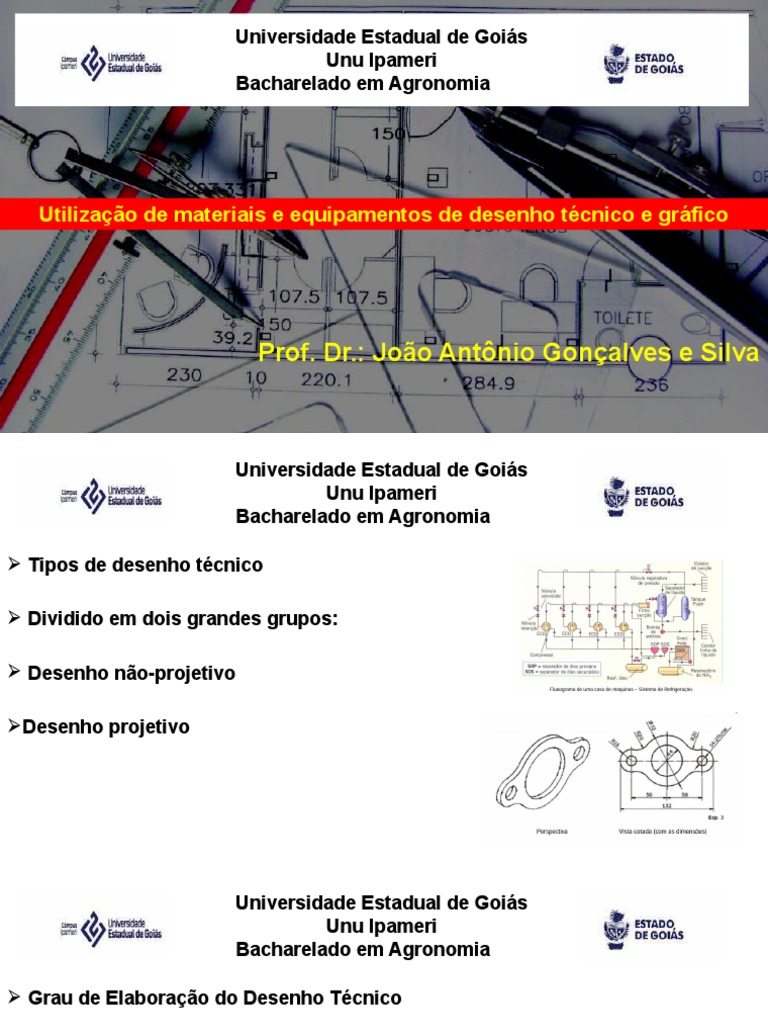 Desenho Técnico em Agronomia: Tipos e Ferramentas | PDF | Desenho ...