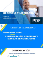 Comunicacion, Coaching y Manejo de Conflictos