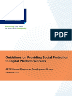 221 - HRD - Guidelines On Providing Social Protection To Digital Platform Workers