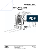 MC10, MC12, MC15 (B860) Parts Manual: Yale Europe Materials Handling Limited