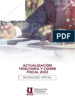 Actualización Tributaria y Cierre Fiscal 2022