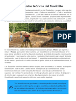 Fundamentos Teóricos Del Teodolito