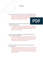 Lab Report - Safety