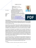 Curriculum Vitae Personal Details