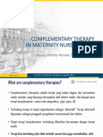 Complementary Therapy in Maternity Area Wenny