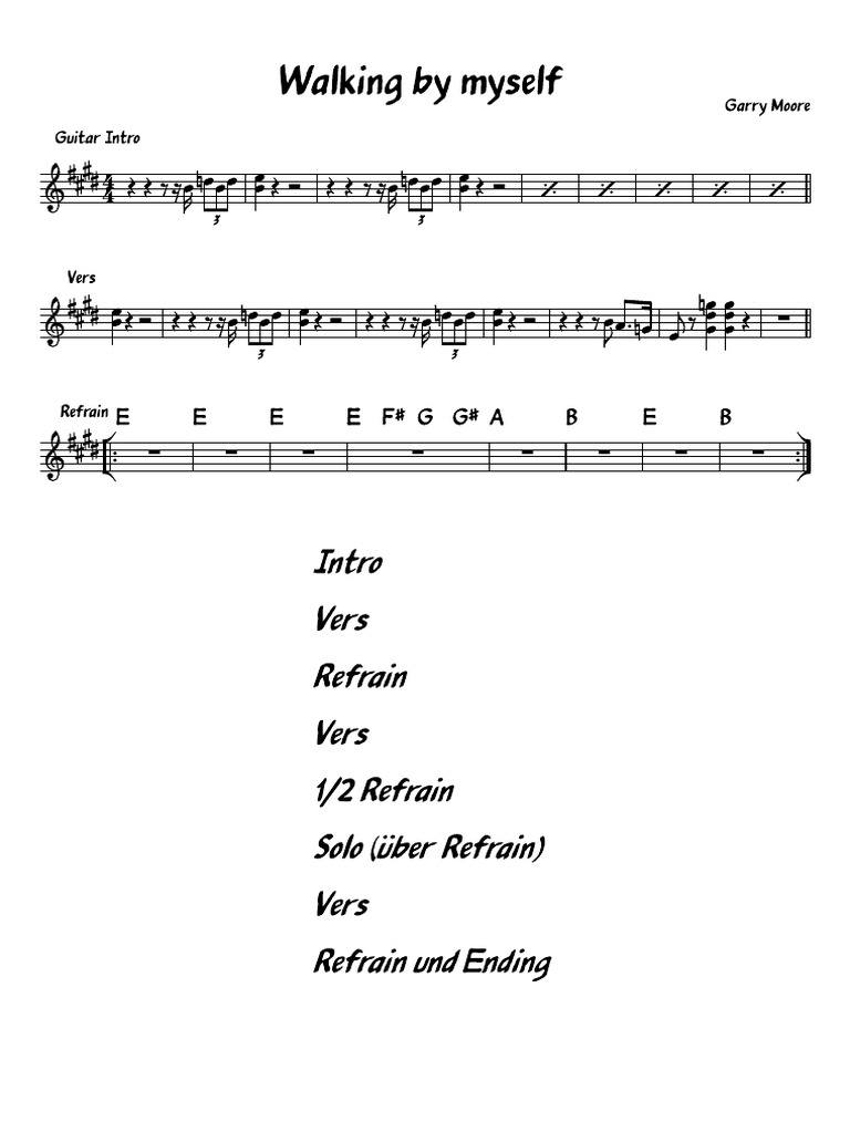 Walking By Myself Pdf