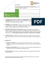 Plantilla Guía Propuesta Negocio Verde - 2021 - I
