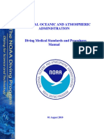 Diving Medical Standards and Procedures Manual, 2010