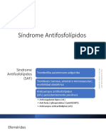 Sindrome Antifosfolipidos
