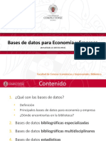 Bases de Datos P La Economia y Empresas
