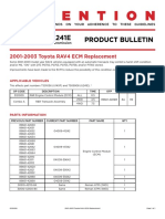 PB 2001 2003 Toyotarav4ecmreplacement