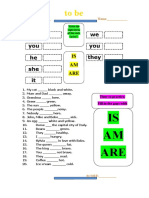 Verb To Be Grammar For Young Learnerspart 1 Worksheet Templates Layouts - 119724