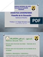 Filosofos de La Educacion