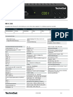 Technisches Datenblatt HD-C 232