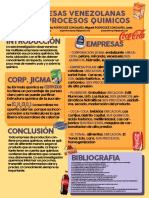 Poster de Quimica Sobre Empresas Venezolanas