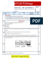 4to de Quimica Examen Parcial 2023