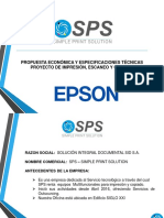Propuesta Comercial Epson
