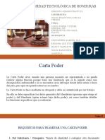 Carta poder y PGRP