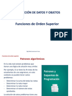 Funciones de Orden Superior