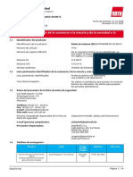 FDS - Óxido de Lantano