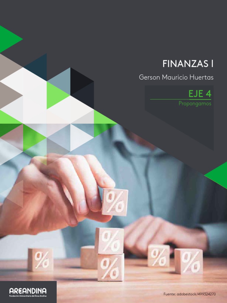 Finanzas 4 | PDF | Interés | Tasa interna de retorno