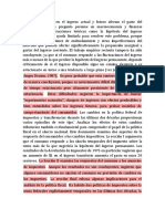 Cómo Los Cambios en El Ingreso Actual y Futuro Afectan El Gasto Del Consumidor Es Una Pregunta Perenne en Macroeconomía y Finanzas Públicas