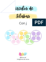 Círculos de Sílabas (Con J)