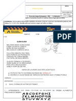 Prova Português PR1 - 2 - Ano - C 1